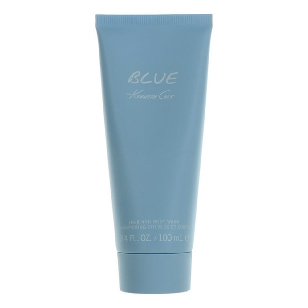 Kenneth Cole Blue Hair And Body Wash 3.4 fl oz / 100 ml Shower Clean Shampooing